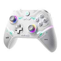 Manette de jeu multiplateforme éco-responsable AOLION ForSwitch2 avec éclairage, double vibration, joystick 2.4G et programmation de macros