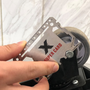 Multi Tool 46 In 1 Stainless Steel Modern Flat Credit Card Size Custom Logo Promotion Gifts Multi-functions Bottle Opener - Product Image 5