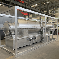 Usine de pyrolyse et de distillation de déchets plastiques en diesel de type batch pour la protection de l'environnement