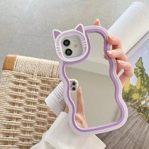 Street Fashion Brand Custom antiurto Glass Mirror Make Up custodia per telefono per ragazze per <span class=keywords><strong>Iphone</strong></span> 14 13 <span class=keywords><strong>11</strong></span> 12 - Product Image 6