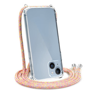 <span class=keywords><strong>Coque</strong></span> de téléphone réglable en TPU antichoc transparente avec <span class=keywords><strong>bandoulière</strong></span> pour <span class=keywords><strong>Iphone</strong></span> 15 14 13 12 11 Pro Max X XS <span class=keywords><strong>XR</strong></span> 7 8 Plus SE - Product Image 1