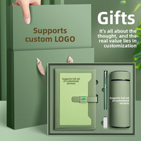 Ensemble cadeau de bloc-notes promotionnel en métal A5 personnalisé, stylo à bille, sac fourre-tout, logo imprimé en sérigraphie, emballage haut de gamme pour les événements