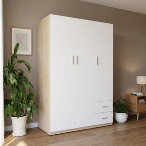 Organizador de Ropa Portátil de Plástico Rectangular con 3 Compartimentos para Adultos - Product Image 3