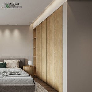 Muebles Completos para Toda la Casa, Armario de Cocina de Madera Maciza, Estilo Minimalista, Estilo Wabi-Sabi, Garantía de 5 Años - Product Image 3