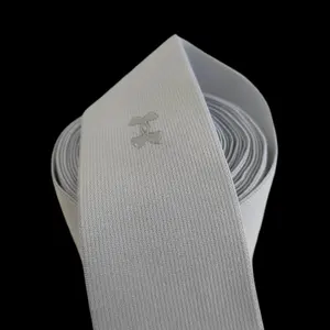 Đàn hồi ren với Silicone Jacquard Ribbon mô hình tùy chỉnh ban nhạc đàn hồi đàn hồi Silicone ban nhạc cao su