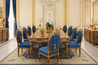 Service de Rendu 3D d'Intérieur Personnalisé Style Rococo pour Villas et Maisons de Luxe – Solution de Décoration et Aménagement
