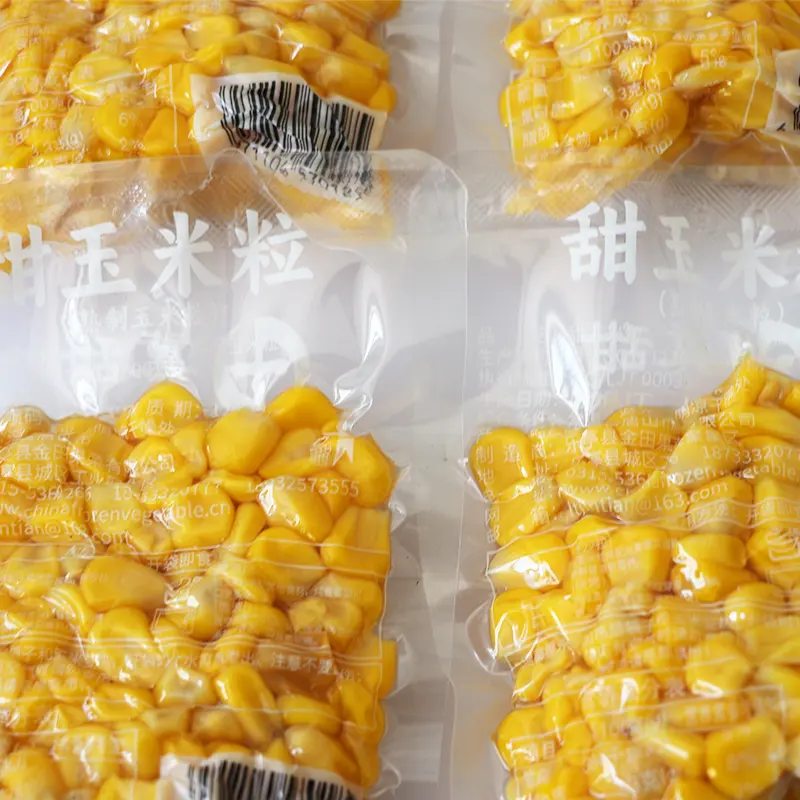 Bulk Packaging High Quality Ready To Eat Factory Direct Vacuum Pack Sweet Corn Kernel For Importer