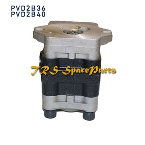Pompe à engrenages pilote pour pelle <span class=keywords><strong>Yanmar</strong></span> <span class=keywords><strong>B25V</strong></span> VIO35-3 avec pompe principale PVD-2B-36 - Product Image 3