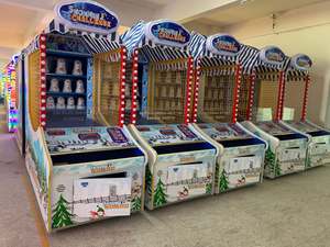 Máquina de Juego Arcade Operada con Monedas, Desafío del Muñeco de Nieve, Lanzamiento de Pelotas, Máquina de Diversión <span class=keywords><strong>para</strong></span> Niños y Adultos en Centros de Entretenimiento Familiar - Product Image 6