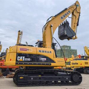 High Quality Hydraulic <b>Track</b> Digger Excavadora Machine Used Caterpillar 320d2 Excavator Japan CAT 320 d2 20Ton Medium Excavators - Product Image 2