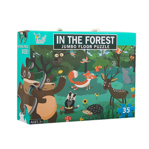 Bán Buôn 35 Miếng Trẻ Em Lớn Mảnh Câu Đố Động Vật Giáo Dục Tầng Đại Dương Câu Đố Ghép Hình Trẻ Em Đồ Chơi Phim Hoạt Hình Câu Đố - Product Image 6