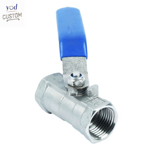 Válvula de Bola de Acero Inoxidable con Rosca Interna de Precisión Yod, de 1/4 <span class=keywords><strong>a</strong></span> 2 Pulgadas, de Paso Completo, para Compresores de Gas y Aire, y Plomerí<span class=keywords><strong>a</strong></span> - Product Image 1