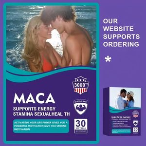 ซอฟท์เจลราก <span class=keywords><strong>Maca</strong></span> ชายฝั่งทองออกแบบได้ตามต้องการกระตุ้นความต้องการพลังงานที่ตื่นขึ้นมาปรับปรุงการทำงานของผู้ชายให้ผลยาวนาน - Product Image 2