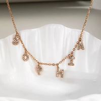 SSeeSY Joyas Fashion Ensemble de bijoux en acier inoxydable, bracelets personnalisés avec nom, chaînes de cheville, collier avec initiale, cadeau personnalisé