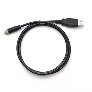 <b>USB</b> Type C to DC <b>Power</b> <b>Cable</b> Black PVC Jacket 1M Length - Product Image 3