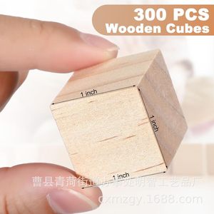 Bloques de madera para niños, juguete educativo apilable, color madera natural, material de pino, edad de 2 a 4 años - Product Image 3