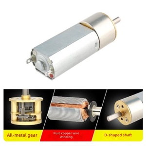 มอเตอร์ไฟฟ้ากระแสตรง3V 6V 12V 24V ความเร็วรอบสูง2,000รอบต่อนาทีรุ่น GM16-050SH ขนาด16มม. พร้อมกระปุกเกียร์สำหรับหุ่นยนต์และ <span class=keywords><strong>Arduino</strong></span> - Product Image 3