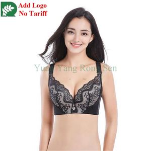 <span class=keywords><strong>Reggiseno</strong></span> da <span class=keywords><strong>Allattamento</strong></span> alla Moda, Morbido e Confortevole, <span class=keywords><strong>Nero</strong></span> Tinta Unita, Sexy con Pizzo, Senza Ferretto, Traspirante, con Clip e Imbottitura Rimovibile - Product Image 5