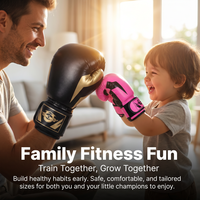 Gants de boxe respirants en cuir PU, mousse multicouche, protection du pouce, poignée ergonomique, poignet réglable pour l'entraînement au sparring