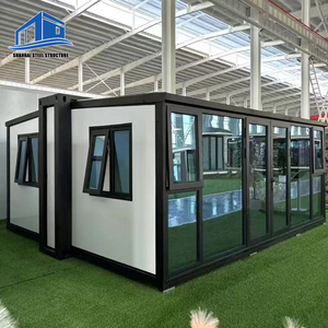 Tiny Granny Simple Love House Maison conteneur extensible et pliable 20ft 40ft, préfabriquée, portable, design moderne, pour usage bureautique - Product Image 5