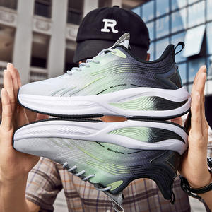 أحدث أحذية شبكية مريحة خفيفة الوزن بشعار مخصص أحذية رياضية للجري للرجال - Product Image 2