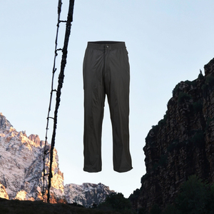 PRIMEAGE INDUSTRIES Pantalon de pluie technique unisexe haut de gamme, léger et pliable, longueur intégrale, imperméable, pour la pêche - Product Image 3