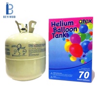 Bouteille de gaz hélium vide jetable CE DOT KGS GB 20lb 30lb 50lb 70lb 100lb 5L 7L 13L 22L pour gonfler les ballons à l'hélium