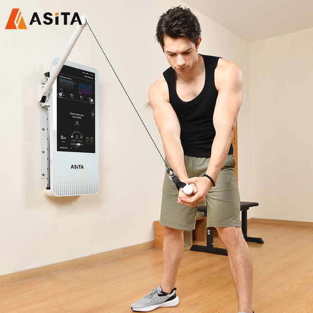 ASITA Wall Mounted Mutli-Function Fitness Equipment Tonal Smart Home Gym Strength Station