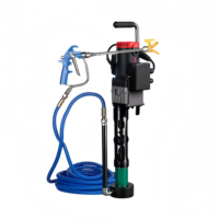Pistolet de pulvérisation électrique sans air multifonctionnel, petit et portable, haute puissance