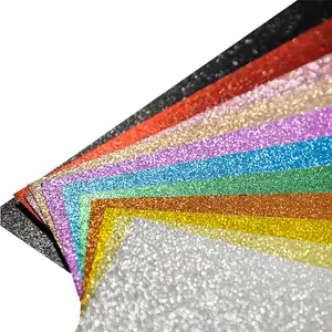 A4 12x12 glitter printed cardstock 250gsm 300gsm Multicolor Paper Kraft Glitter Cardstock Paper with designs