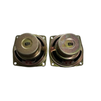 Haut-parleur de basses portable passif blindé magnétiquement 66 mm carré 8 ohms 5 watts JL JL-281 de haute qualité pour sonorisation de parking