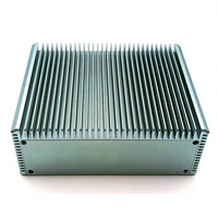 Carcasa de Aluminio Mecanizada por CNC de 200x150x80mm con Disipador de Calor para Mini PC, Marca OEM, China