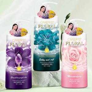 <span class=keywords><strong>Gel</strong></span> <span class=keywords><strong>Douche</strong></span> Floral 1080 ml en Gros, Contrôle de l'Huile, Hydratant, Blanchissant et Éclaircissant, Parfum Durable - Product Image 1