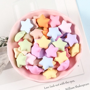 Thân Thiện Với Môi Frosted <span class=keywords><strong>Macaron</strong></span> <span class=keywords><strong>DIY</strong></span> Kem Keo Điện Thoại Trường Hợp Nhựa Phụ Kiện Năm Cánh Sao Trái Tim Nghệ Thuật Kẹp Tóc Tình Yêu Phong Cách - Product Image 6