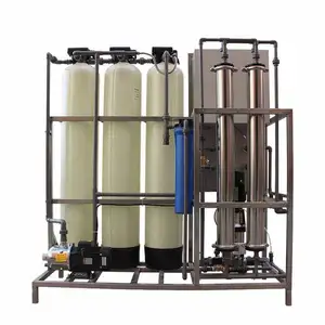 500 L/H industriale RO macchine per la depurazione delle acque sistemi di trattamento delle acque di osmosi inversa pozzo impianto filtro prezzo