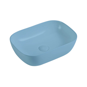 Lavabo de Baño Moderno WEIHAO, Diseño Colgante de Pared, Acabado Cromado Impermeable, Lavabo de Piedra, Accesorio para Grifo Preperforado - Product Image 4