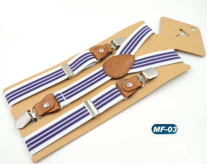 Rayure violette blanche