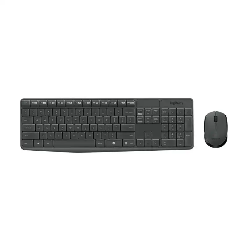 Vendita calda originale Logitech MK235 tastiera Wireless Mouse Combo Kit Mouse e tastiera Wireless all'ingrosso