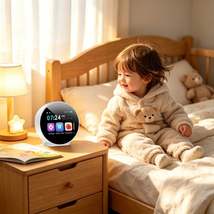 1. Reloj despertador inteligente con IA para niños 2. Reloj despertador con control por voz para niños 3. Reloj despertador robot parlante con IA - Product Image 3