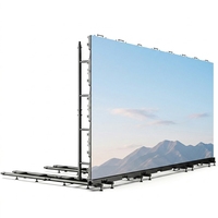 Mur vidéo LED P3.9 pour extérieur et intérieur, 500x1000mm, boîtier en fonte, étanche IP65, 5000cd, 3840Hz