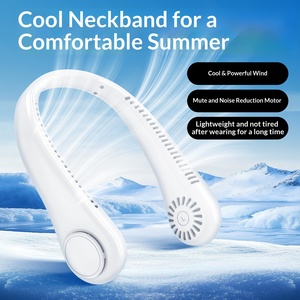 Nuevo Ventilador de Cuello de Silicona sin Aspas, Recargable por USB, Mini Ventilador Portátil, Ultra Larga Duración de la Batería, Ventilador de Uso Exterior Manos Libres - Product Image 5