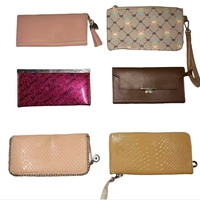 A11-2 dompet kulit bekas kualitas tinggi dompet Branded bekas merk Bales tas tangan bermerek penggunaan kelas satu Italia