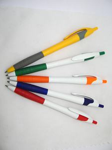 Reklam <span class=keywords><strong>dart</strong></span> şekli tükenmez kalem <span class=keywords><strong>Dart</strong></span> plastik beyaz katı LOGO özelleştirilmiş tıklama tükenmez kalem - Product Image 6