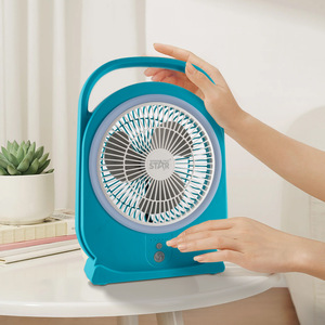 Winning Star 8-Inch Table Fan With Led <b>Light</b> Usb Rechargeable Portable Fan - Product Image 4