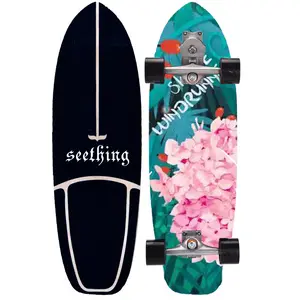 S7 Truck Runlion Land Surf Skateboard Titanium Koolstofvezel Skateboard Luxe Kan Worden Aangepast