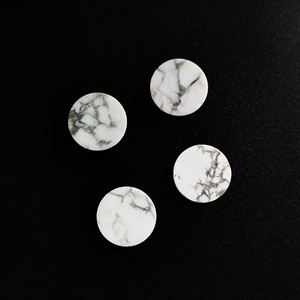 Ronde Synthetische <span class=keywords><strong>Turquoise</strong></span> Schijf 6Mm 8Mm 10Mm <span class=keywords><strong>12Mm</strong></span> Dubbele Platte Witte <span class=keywords><strong>Turquoise</strong></span> Kralen - Product Image 3