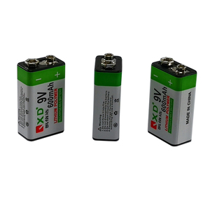 Batterie al Litio Ricaricabili 500mAh <span class=keywords><strong>Batteria</strong></span> <span class=keywords><strong>9V</strong></span> per Multimetro - Product Image 6