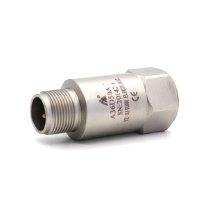 Accéléromètre piézoélectrique à vibration de type courant dynamique 4-20 mA A36D50AC pour moniteur industriel - Product Image 2
