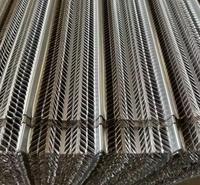 Grillage métallique expansé galvanisé à chaud anti-corrosion à motif diamant pour enduit mural extérieur
