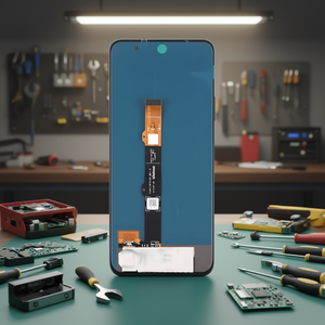 Écran tactile LCD noir sans cadre pour téléphone portable Motorola Moto G42 - Product Image 3